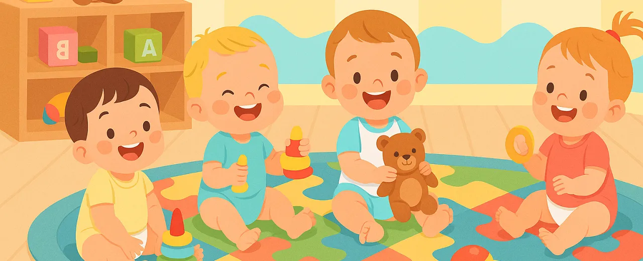 Ilustracja z dziećmi